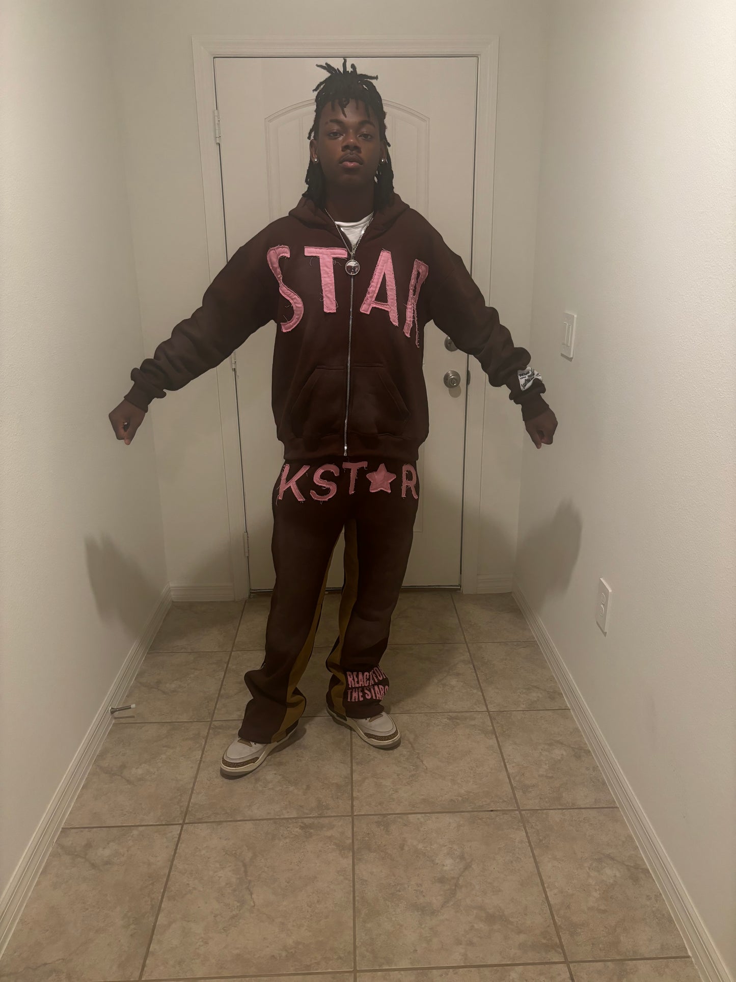 “STAR” Zip-up Hoodies