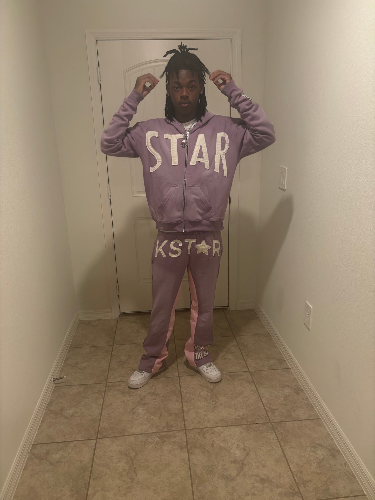 “STAR” Zip-up Hoodies